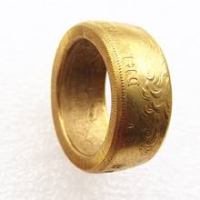 Moeda banhada a ouro, uk 5 libras 1826 'hea' moeda artesanal em tamanhos 9-16 2024 - compre barato