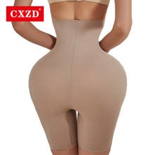 CXZD High Waist Tummy Control Panties for Women Shapewear Boyshorts Underwear Body Shaper Thigh Slimmer Cincher 2024 - buy cheap