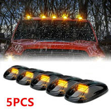 5pcs 9/12-LED Car Cab Roof Marker Lights For Truck SUV LED DC 12V Black Smoked Lens Lamp Car External Lights 2024 - buy cheap