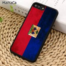 MaiYaCa Винтажный чехол для телефона с гаитянским флагом для iPhone 5 6 7 8 plus 11 12 Pro X XR XS Max Samsung S7 S8 S9 S10 2024 - купить недорого