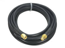 Conector macho RG58 Cable SMA a tuerca hembra SMA, Conector de mampara, puente RF recto, coleta de 6 pulgadas ~ 20M, 1 Uds. 2024 - compra barato