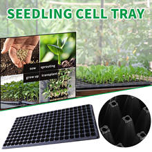 200 Cells Gardening Mini Breathable Lids Plastic Germination Box Nursery Pots Plant Seedling Tray Garden Planting Accessories 2024 - buy cheap