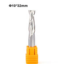 3pcs 10mm Shank 2 Flutes Carbide Milling Cutters CNC Router Bit Wood Acrylic Cutting Two Flutes MDF End Mills CEL 32mm 42mm 52mm 2024 - buy cheap