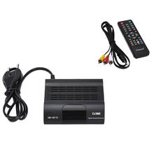 DVB-T2 hd 1080p digital decodificador tv receptor conjunto caixa superior + controle remoto dvb-t/t2 conjunto-caixa superior hd tv caixa 2024 - compre barato