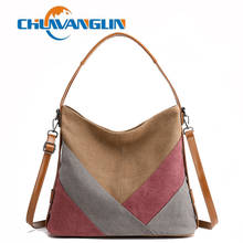 Chuwanglin Women Handbag Canvas Female Shoulder Bags Women's Messenger Bags Ladies Casual Bags Clutch Purse Crossbody 3101029 2024 - buy cheap