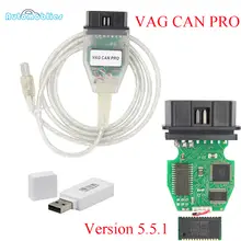 Herramienta de diagnóstico VAG CAN PRO VCP 5.5.1 FTDI CAN BUS UDS k-line VCP Pro OBD, Cable de escáner automático para VAG PRO 2023 - compra barato