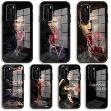 vampires from vampire diaries Soft Glass Cases For Huawei P40 P30 P20 Pro Lite Plus P30lite P40lite E P Samrt 2020 Luxury Cover 2024 - buy cheap