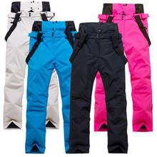 Мужские и женские брюки для альпинизма, ветронепроницаемые воздухопроницаемые лыжные брюки, водонепроницаемые теплые походные брюки, 2019 2024 - купить недорого