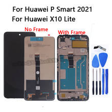 Pantalla LCD de 6,67 pulgadas para Huawei P Smart 2021, montaje de digitalizador con pantalla táctil, kit de reparación de teléfono, 2021 2024 - compra barato