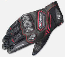 New Arrival!KOMINE GK-167 Carbon Fiber Mesh Glove Motorcycle ATV Bike Off-road Motocross Gloves 2024 - buy cheap