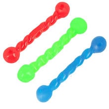 Colourful Dogs Toys Rubber Dogs Chew Toys Soft Rubber Twist Rod Dog Toys Dogs Chew Toys Chew Pets Teeth Toys Pet Molar Bite Toys 2024 - buy cheap