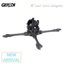 GEPRC-kit de cuadro de fibra de carbono para cuadricóptero de carreras FreeStyle, GEP-DX4 Dolphin, 4 pulgadas, piezas de Dron FPV 2024 - compra barato