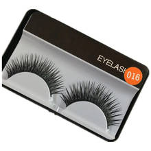 new fashion Natural 1 pairs high quality false eyelashes for women makeup naturally thick cross tableaux 2024 - buy cheap