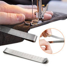 3ft Stainless Steel Sewing Clips Hemming Clip Marking Accessories Measurement Quilting Ruler Supplies DIY Stitching Pinning Tool 2024 - buy cheap