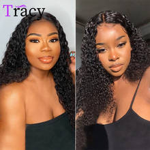 28 Inches Kinky Curly Lace Closure Human Hair Wigs With Baby Hair Pre Plucked Malaysian 4X4 Lace Closure 10A Remy Wigs For Women 2024 - buy cheap