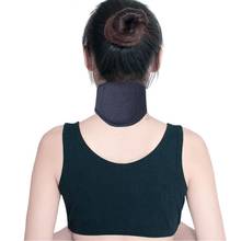 Soporte de turmalina para cuello y espalda, terapia magnética, cuidado de la salud, protector de cuello, Corrector de postura Cervical, masajeador 2024 - compra barato