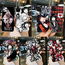 Japanese Anime Kakegurui Jabami Yumeko Phone Case for iphone 12 pro max mini 11 pro XS MAX 8 7 6 6S Plus X 5S SE 2020 XR cover 2024 - buy cheap