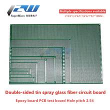 Double-sided tin plate PCB circuit board 4*6 5*7 6*8 7*9CM glass fiber board universal board hole board 2024 - buy cheap