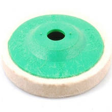 Precision Soft Wool Polishing Plate Felt Wheel for Metal / Glass /Ceramics 2024 - buy cheap