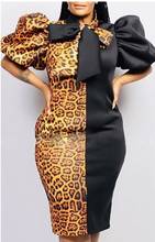 XL-5XL Dashiki africano para mujer, ropa de leopardo, vestidos africanos estampados de talla grande, Ankara 2024 - compra barato