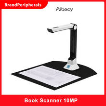 Портативный 10-мегапиксельный сканер Aibecy BK50 для чтения записей, Размер A4, камера для документов, сканер для распознавания файлов 2024 - купить недорого