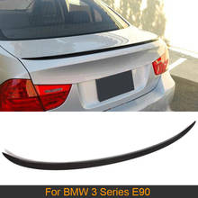 Carbon Fiber Rear Trunk Spoiler Wing for BMW 3 Series E90 318i 320i 325i 328i 330i 2005 - 2008 Rear Trunk Boot Lip Wing Spoiler 2024 - buy cheap