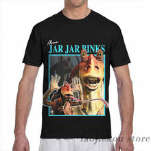 Retro Jar Jar Binks men T-Shirt women all over print fashion girl t shirt boy tops tees Short Sleeve tshirts 2024 - buy cheap