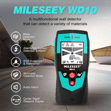 Mileseey-escáner de pared de 2,2 pulgadas, Detector de metales de alambre, Detector de pared multifunción de mano con Sensor grande y preciso 2024 - compra barato