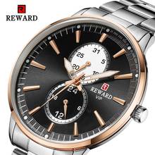 Men's Quartz Watches Fashion Chronograph Wristwatch Black Silver Date Calendar Waterproof Luxury Brand Male Horloges Homme 2024 - buy cheap