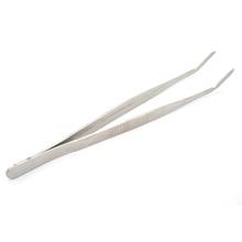 16cm Stainless Steel Tweezer Curved Round Tip Chemistry Medical Tool  Lab Use 2024 - buy cheap