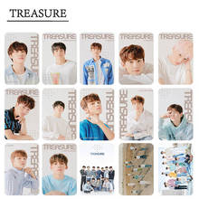 15pcs/set Kpop TREASURE photocard New photo album lomo cards self-made double-sided HD high quality K-pop TREASURE supplies 2024 - buy cheap