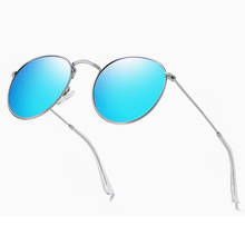 Gafas de sol polarizadas de aleación redondas para hombre y mujer, lentes de sol polarizadas para miopía, hechas a medida, con prescripción negativa, 1 a 6 2024 - compra barato