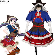 Fantasia de cosplay tojo nozomi, traje feminino de neve em dezembro, tamanho personalizado, roupa de cosplay 2024 - compre barato