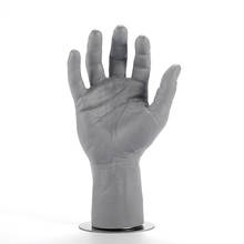 Bendable Poseable Flexible Soft PVC Men Mannequin Hand Arm with Magnet Display For Gloves Jewelry Gray Model 2024 - buy cheap