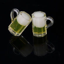 Dolls House Miniature 12th Drink Beer Mugs Glass Pub Bar Table Accessories 2024 - buy cheap