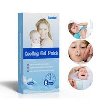 7pcs/Box Newest Baby Fever Patch Temperature Cooling Gel Sheet for Headache Pain Relief Bring Fever Down Patch Antipyretic paste 2024 - buy cheap