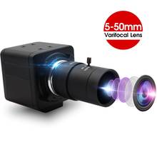 ELP 120fps USB Camera 2.8-12mm Varifocal Manual Focus Lens 2MP 1080P CMOS OV2710 Mini Video Video Conference Camera Zoom 2024 - buy cheap