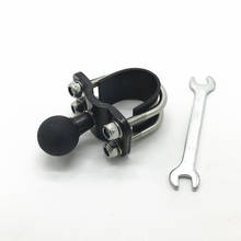 Stainless Steel Motorcycle Handlebar Bracket Holder 1 inch Ball Mount Rod Base for Gopro Smartphone for Garmin Sony 2024 - buy cheap