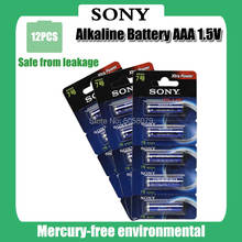 12pcs Original Sony LR03 AM4 1.5V AAA Alkaline Battery For Electric toothbrush Toy Flashlight Mouse clock Dry Primary Battery 2024 - buy cheap