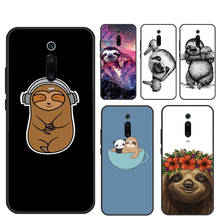 Kawaii Cute Sloth Face Case For POCO X3 Pro X3 GT F1 F3 M3 M4 X4 Pro Cover For Xiaomi Mi 11 Lite 12 10T 11T Pro 2024 - buy cheap