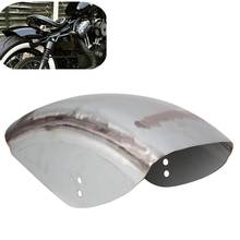 Motorcycle Rear Mudguard Fender Cafe Racer Unpainted Steel Fit For Harley Sportster 48 XL 1200 883 86-18 2024 - купить недорого