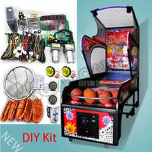 SQ-caja de juegos recreativos para adultos, máquina del baloncesto callejero, juegos de baloncesto operados con monedas, tablero LCD 2024 - compra barato