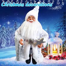 Рождественская Кукла Санта-Клаус, снеговик, 30 см, украшение, детский подарок, игрушечная Подвеска для стола, новогоднее и Рождественское украшение для дома #40 2024 - купить недорого