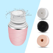 3 In 1 Electric Face Cleansing Brush Massager Facial Blackhead Removal Skin Care Brush Facial Brush Deep Pore Cleaner Brushes 2024 - buy cheap