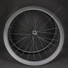 FIERCE Promotion Carbon Road Bike Wheelset Climbing Wheels 45mm Depth Disc Brake Novatec 411/412 700C Racing High Quality Wheels 2024 - buy cheap