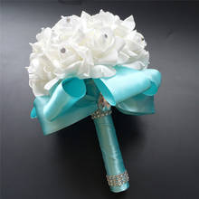 Wedding Bouquets for Bridesmaids Decoration Wedding Bouquet Flowers Marriage Accessories Small Bridal Bouquets Foam Flower 2024 - buy cheap