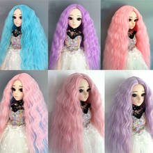 New Arrival 1/3 1/4 1/6 1/8 Bjd SD Wig Wavy Hair High Temperature Wire BJD Wig For BJD Doll Many Colors 2024 - buy cheap