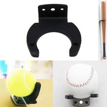 Colgador de exhibición de bate de béisbol, soporte de pared con Kit de montaje, fácil de instalar, venta al por mayor, color negro, 1 Juego 2024 - compra barato