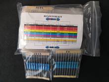 230pcs = Valor * 10 23 pcs 1% 22R-1M 2W metal film resistor kit carbono 1K 100K 120K 150K 150K 510K 560K 680K 820K 51R 100R .. Sortimento 2024 - compre barato