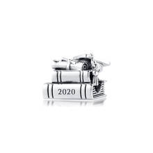 CKK 2020 Graduation Books Charms 925 Original Fit Pandora Bracelets Sterling Silver Beads for Jewelry Making Women 2024 - buy cheap